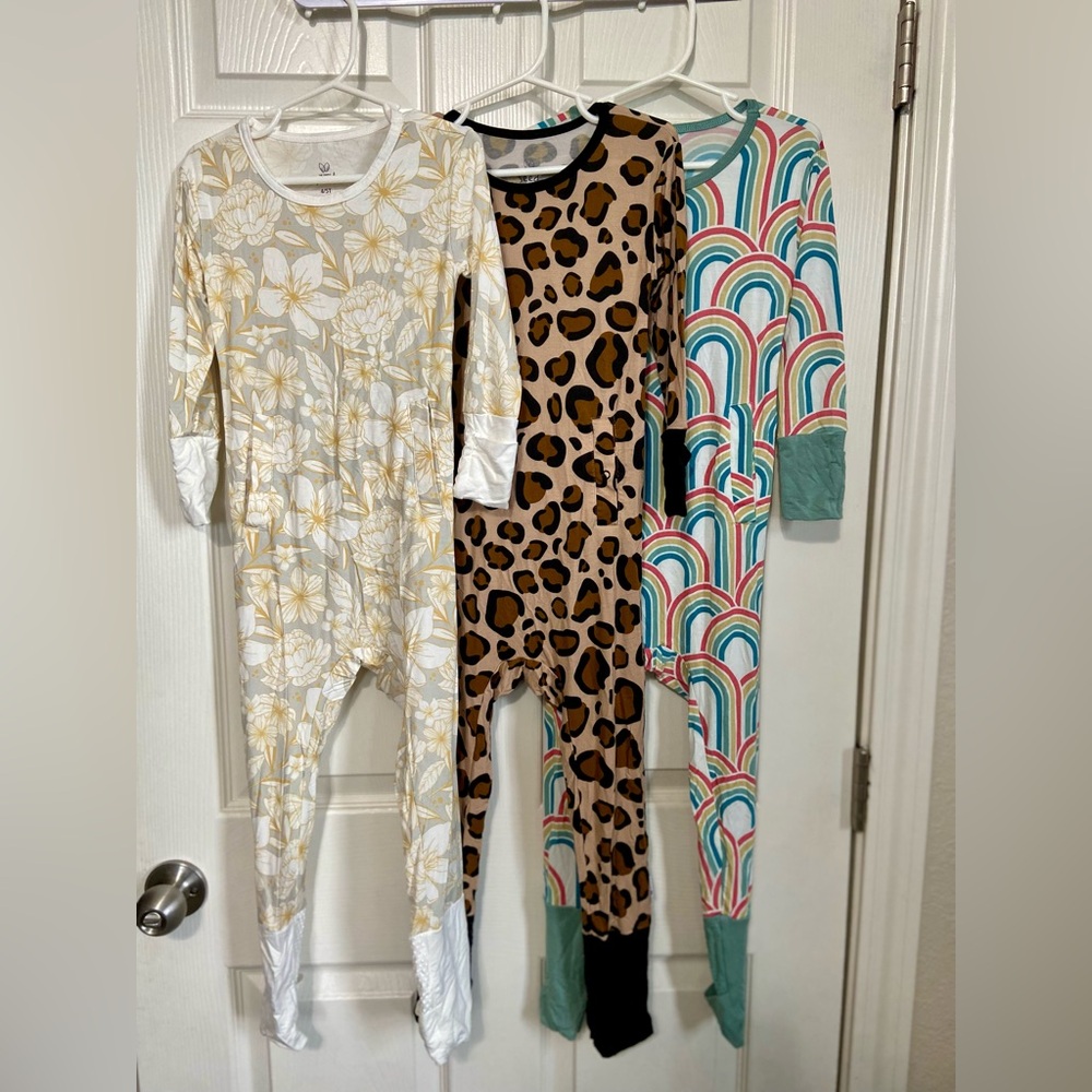 4/5T The Simple Seed Day-to-Night Romper Bundle